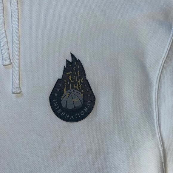 Nike Air Jordan AJ 4 Legacy Pullover White Hoodie Sample - Picture 6 of 11